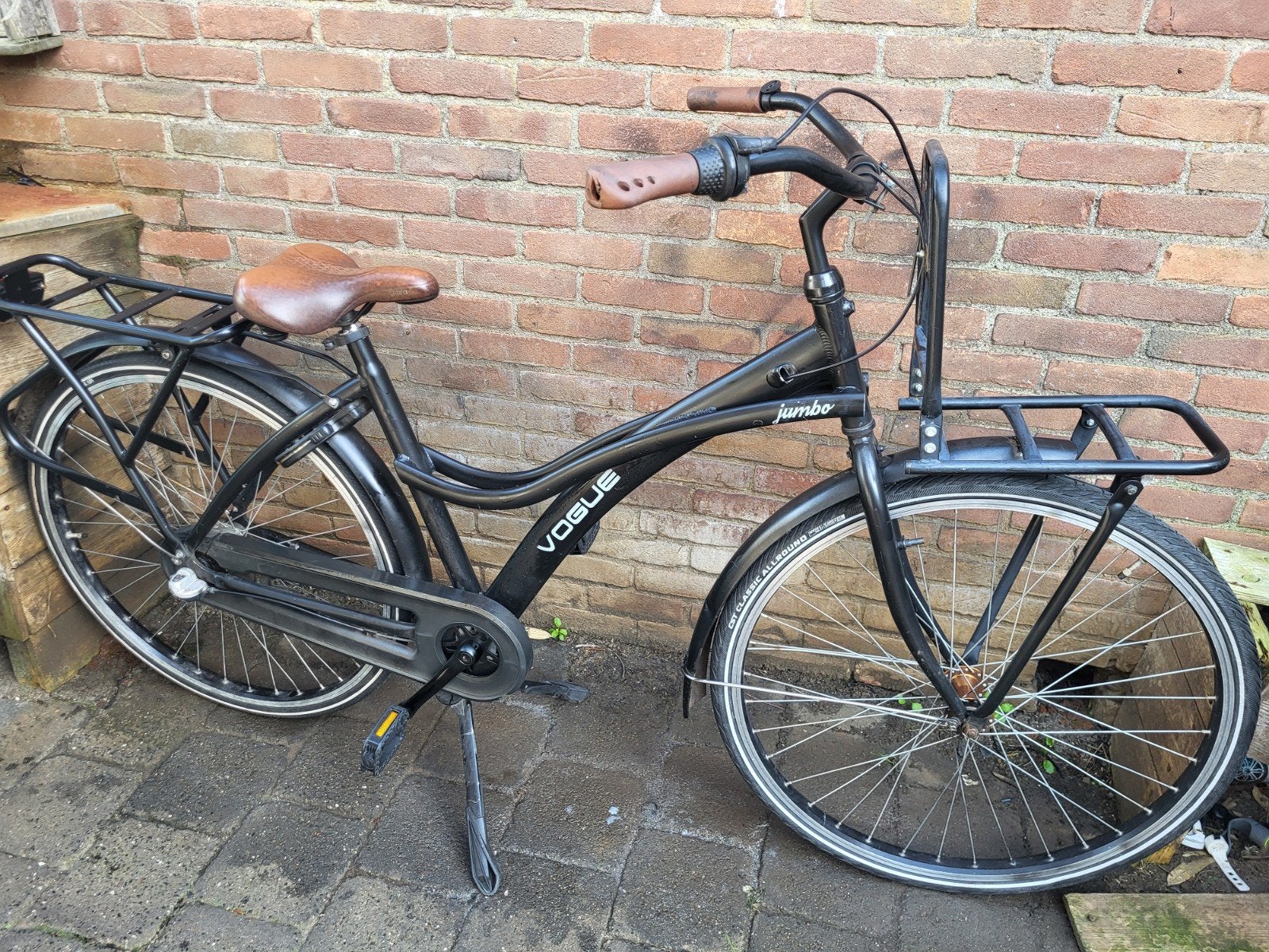 Stevige Voque Jumbo transportfiets Nexus3 etc 50cm frame!, Ophalen, Terugtraprem, Gebruikt, Versnellingen