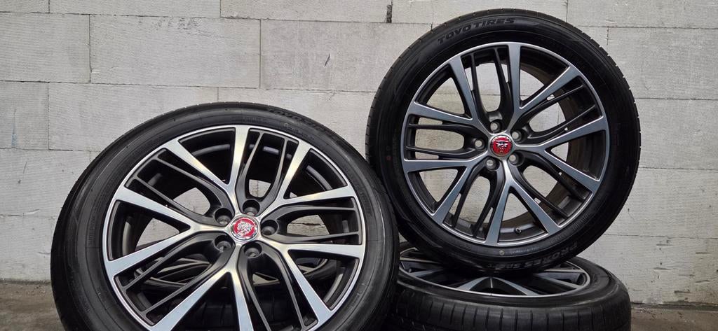 20" Jaguar E-pace E pace originele velgen zomerbanden nieuw, Gebruikt, Banden en Velgen, Ophalen of Verzenden, 235 mm