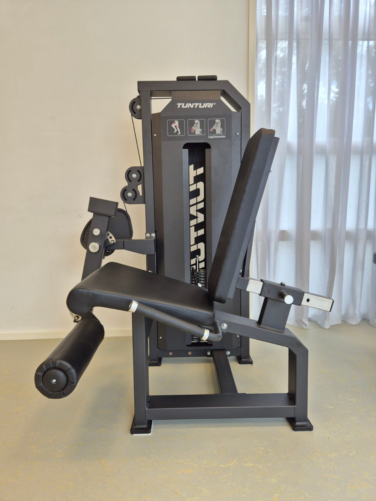 Fitness apparatuur Leg Extension, Leg Press en Pulley, Ophalen, Krachtstation, Zo goed als nieuw, Metaal