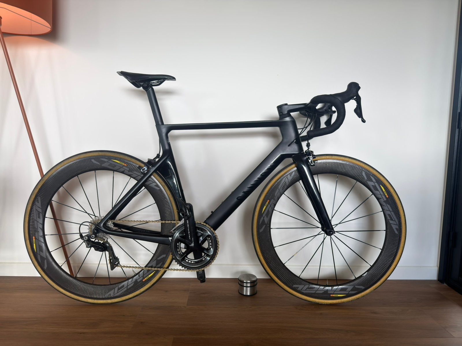 Canyon Aeroad CF SLX 9.0 - Maat L, Fietsen en Brommers, Zo goed als nieuw, Meer dan 20 versnellingen, 53 tot 57 cm, Ophalen