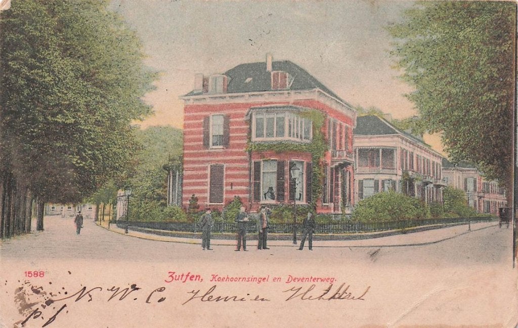 703-373-017 Zutphen Koehoornsingel en Deventerweg, Verzenden, Voor 1920, Gelderland