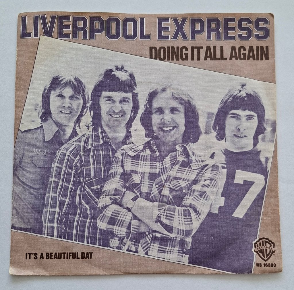 Liverpool Express - Doing it all again, Cd's en Dvd's, Vinyl Singles, Gebruikt, Pop, Overige typen, Ophalen of Verzenden