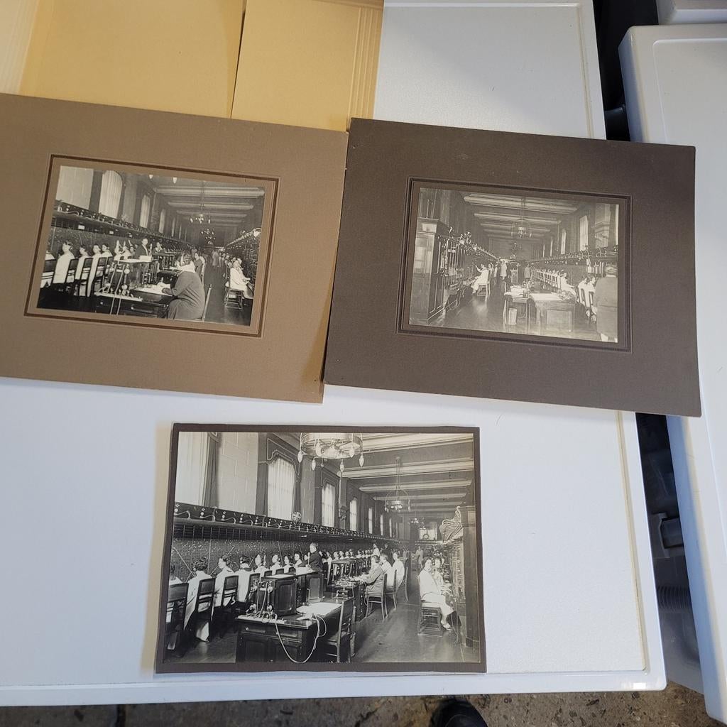 Zeldzame foto's: Telefooncentrale Den Haag ca. 1910, Gebruikt, Foto, Ophalen of Verzenden, Gebouw
