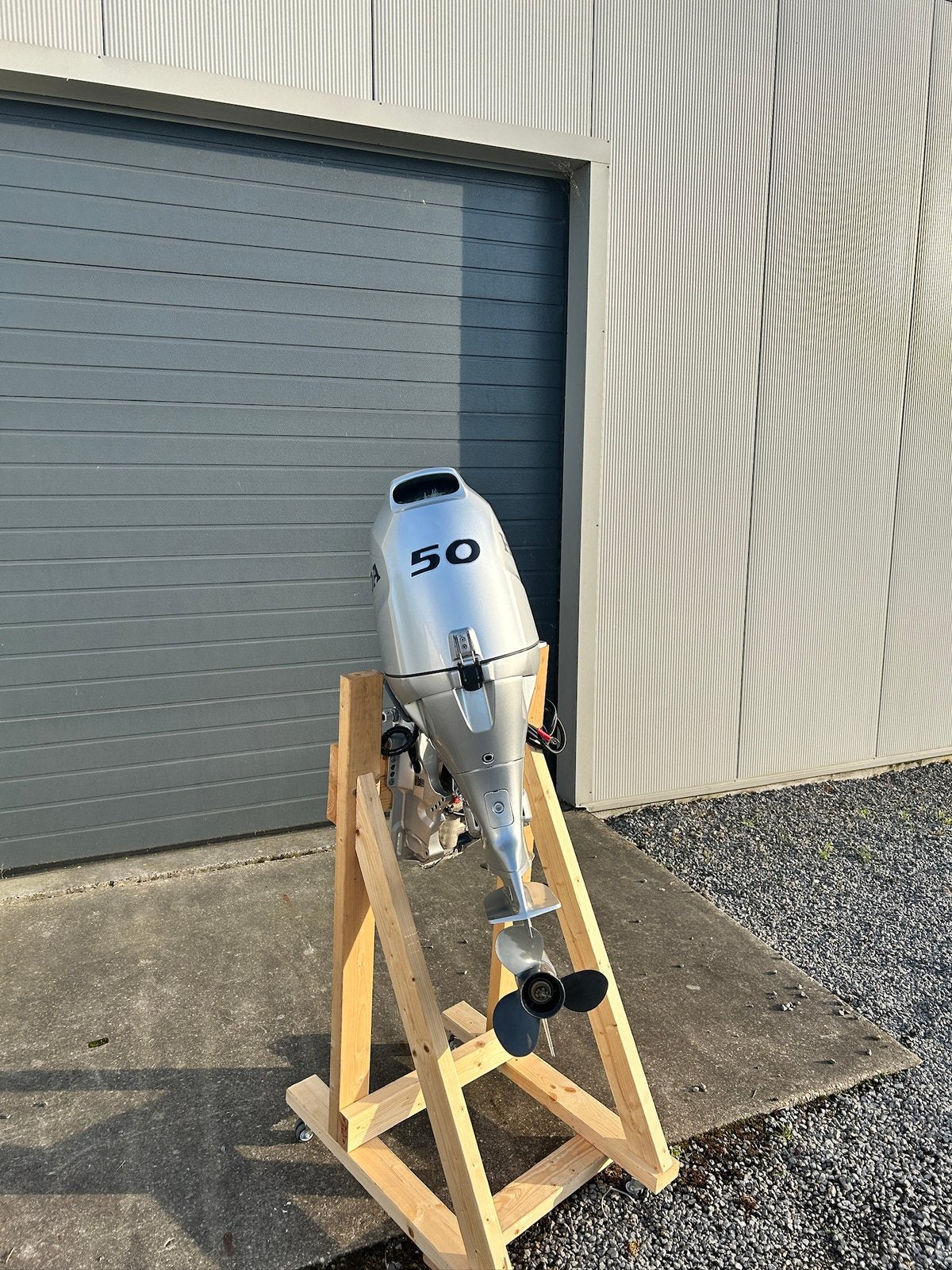 Honda 50 pk 2024 30 vaaruren, Ophalen, Viertaktmotor, Zo goed als nieuw, 30 pk of meer