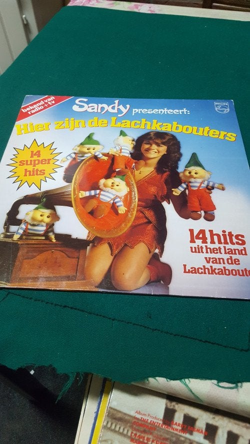 lp sandy, hier zijn de lachkabouters, Ophalen of Verzenden