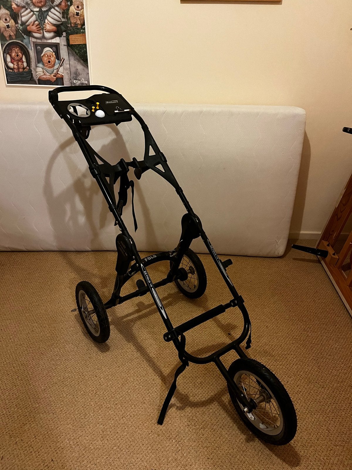 Bag Boy C3 Fold Golfkar - Zo goed als nieuw, Ophalen, Zo goed als nieuw, Golfkar, Overige merken
