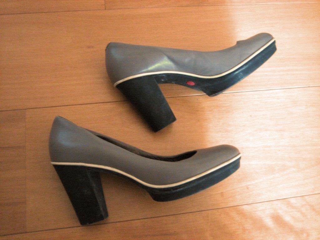 Elegante taupe leren pumps CAMPER 39-40 snazzeys, Pumps, Bruin, Verzenden, Camper