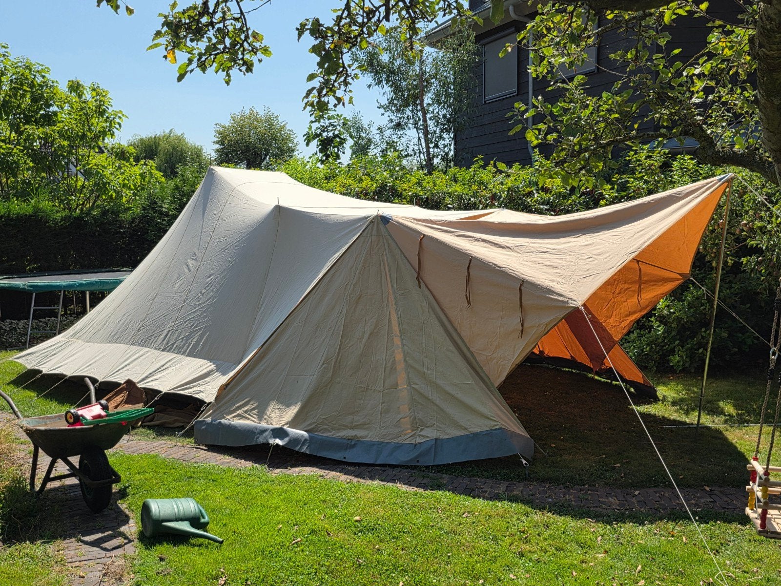 overcomplete de waard tureluur / stormvogel inc vario luifel, Ophalen