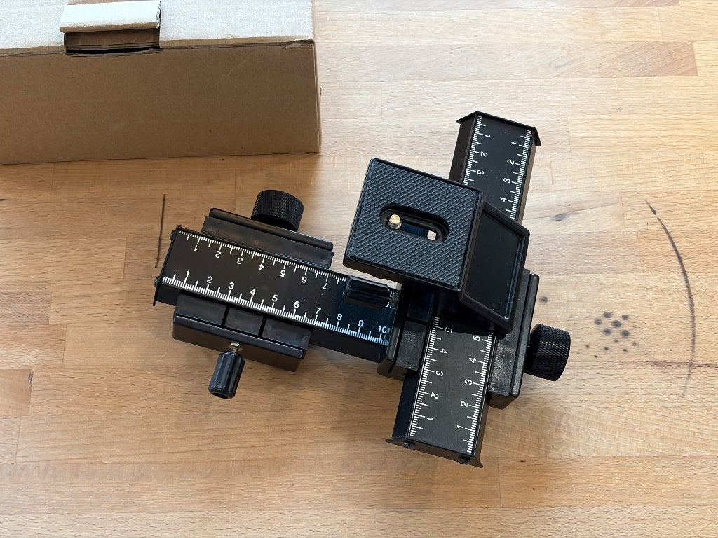 JYC LP-04 Profi Macro Slider, Ophalen of Verzenden, Zo goed als nieuw, Slider, Overige merken