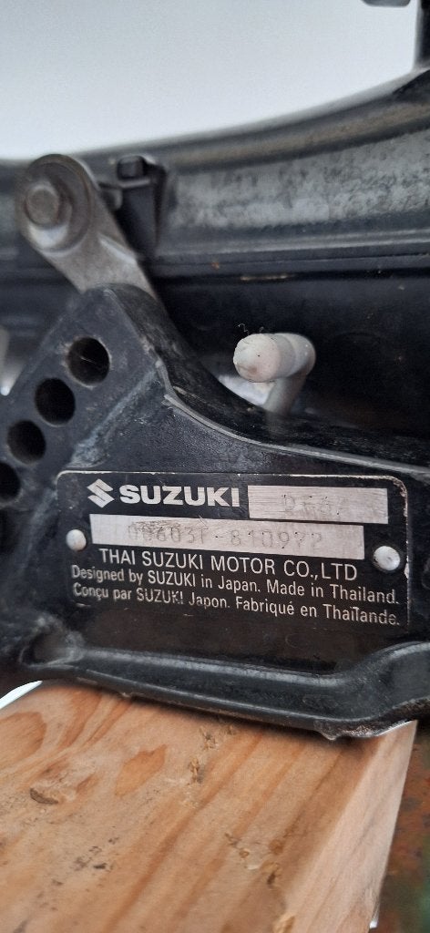 Buitenboordmotor Suzuki 6 pk, Ophalen, Gebruikt, 5 tot 10 pk, Viertaktmotor