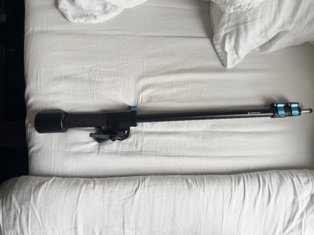 BRESSER BR-06B telescopische Verlengarm 79-180 cm, Ophalen, Gebruikt, Opvouwbaar of Inschuifbaar, Minder dan 2 meter
