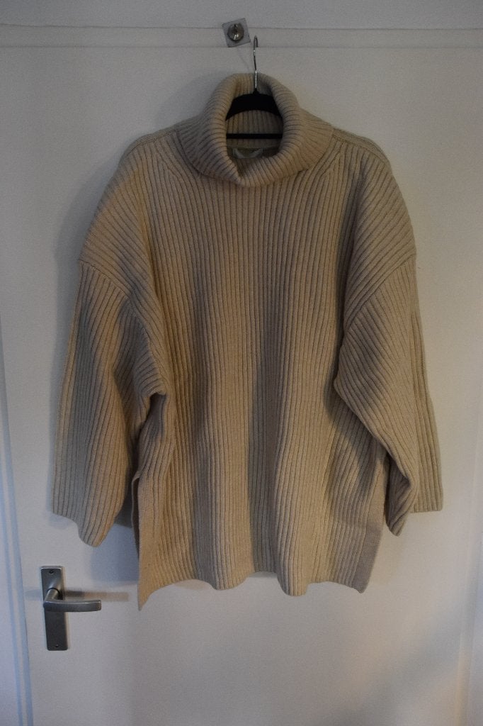 prachtige nieuwe creme oversized koltrui maat XXL H&M, H&M, Beige, Maat 46/48 (XL) of groter, Nieuw