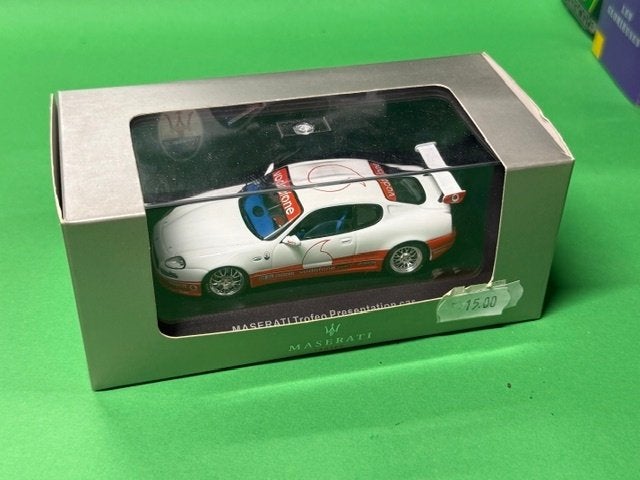 Maserati Trofeo Presentation Car modelauto 1:43, Overige merken, Maserati, Auto, Ophalen of Verzenden