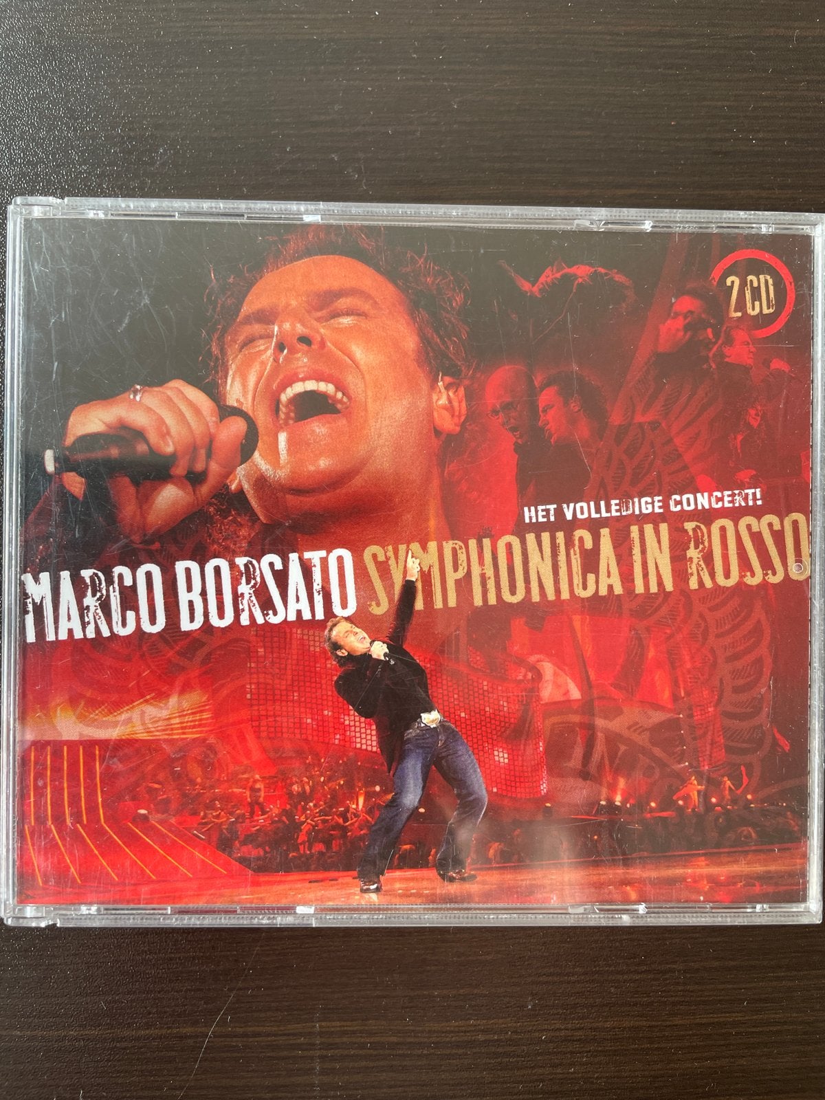 Marco Borsato - Symphonica in Rosso (2 CD), Cd's en Dvd's, Ophalen of Verzenden, Zo goed als nieuw, Live-album, Pop