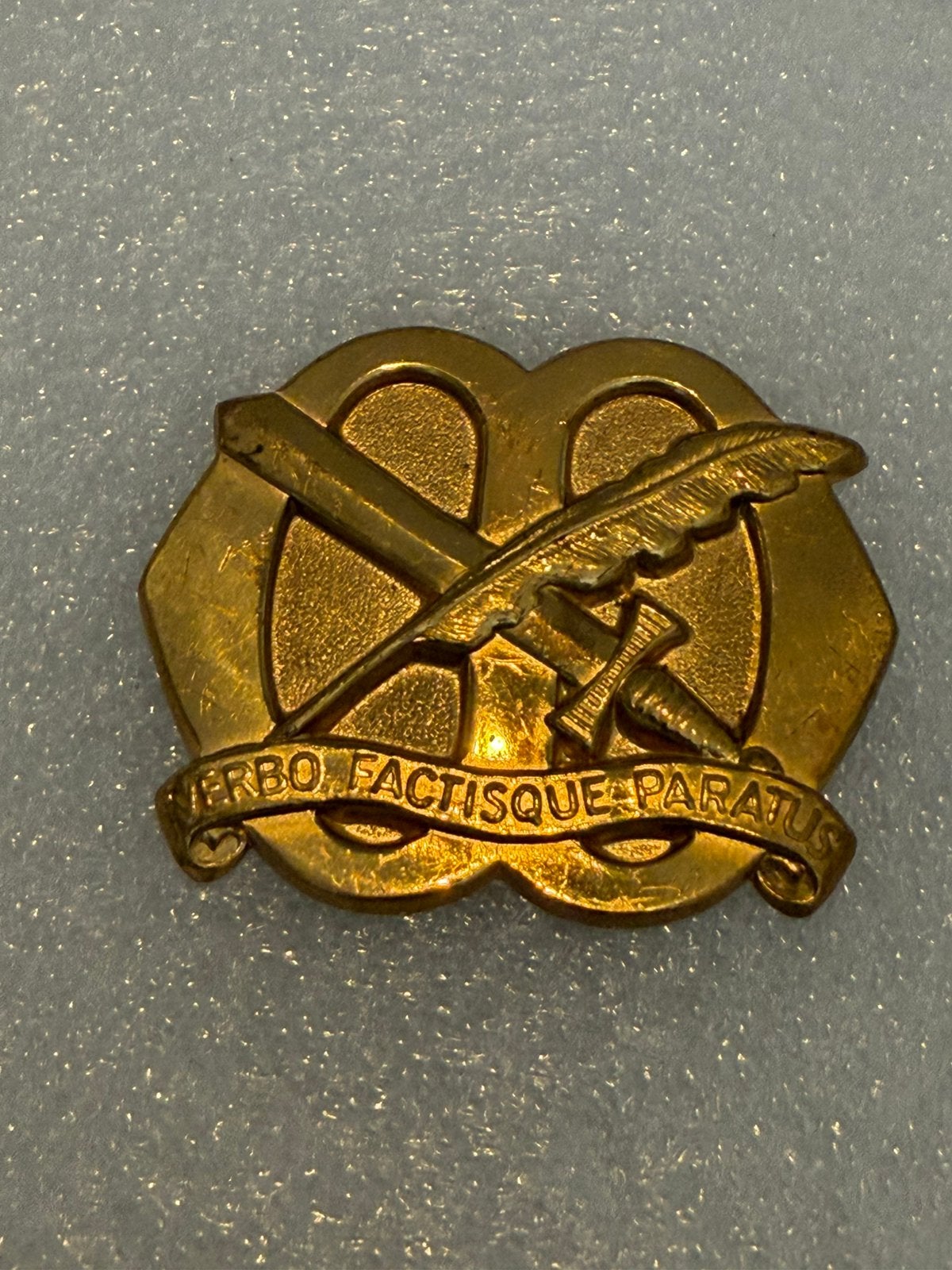 Baret Embleem Studenten Weerbaarheid!, Verzamelen, Ophalen of Verzenden, Landmacht, Nederland, Embleem of Badge