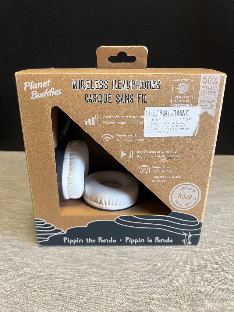 Planet Buddies Koptelefoon Pippin the Panda Wireless, Overige merken, Nieuw, On-ear, Ophalen of Verzenden