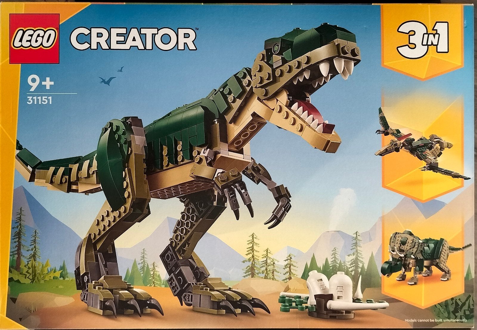 Lego 31151 T. Rex, Lego, Ophalen of Verzenden, Nieuw, Compleet