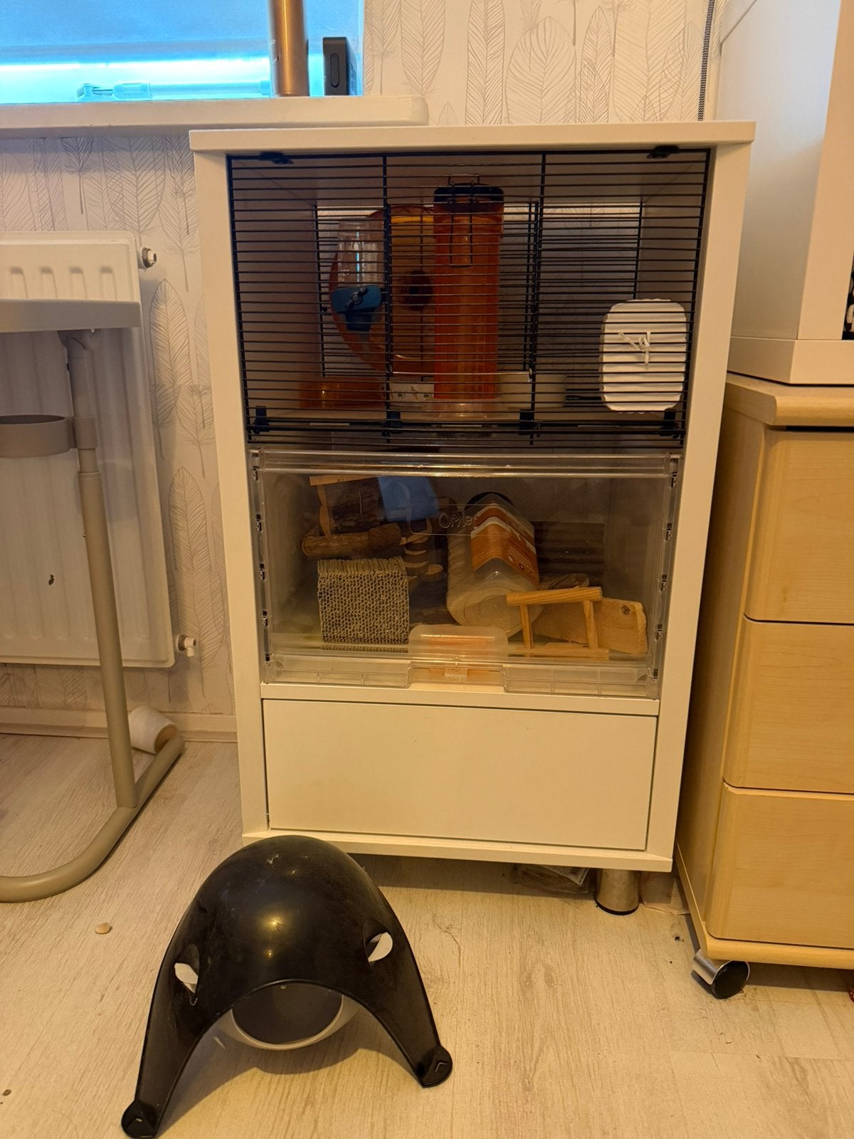 Hamsterkooi meubel, Kooi, Minder dan 75 cm, Zo goed als nieuw, Hamster