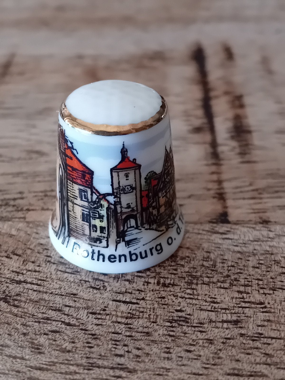 Vingerhoedjes verzamelen Rothenburg a.d. tauber Reutter, Verzamelen, Ophalen of Verzenden, Zo goed als nieuw
