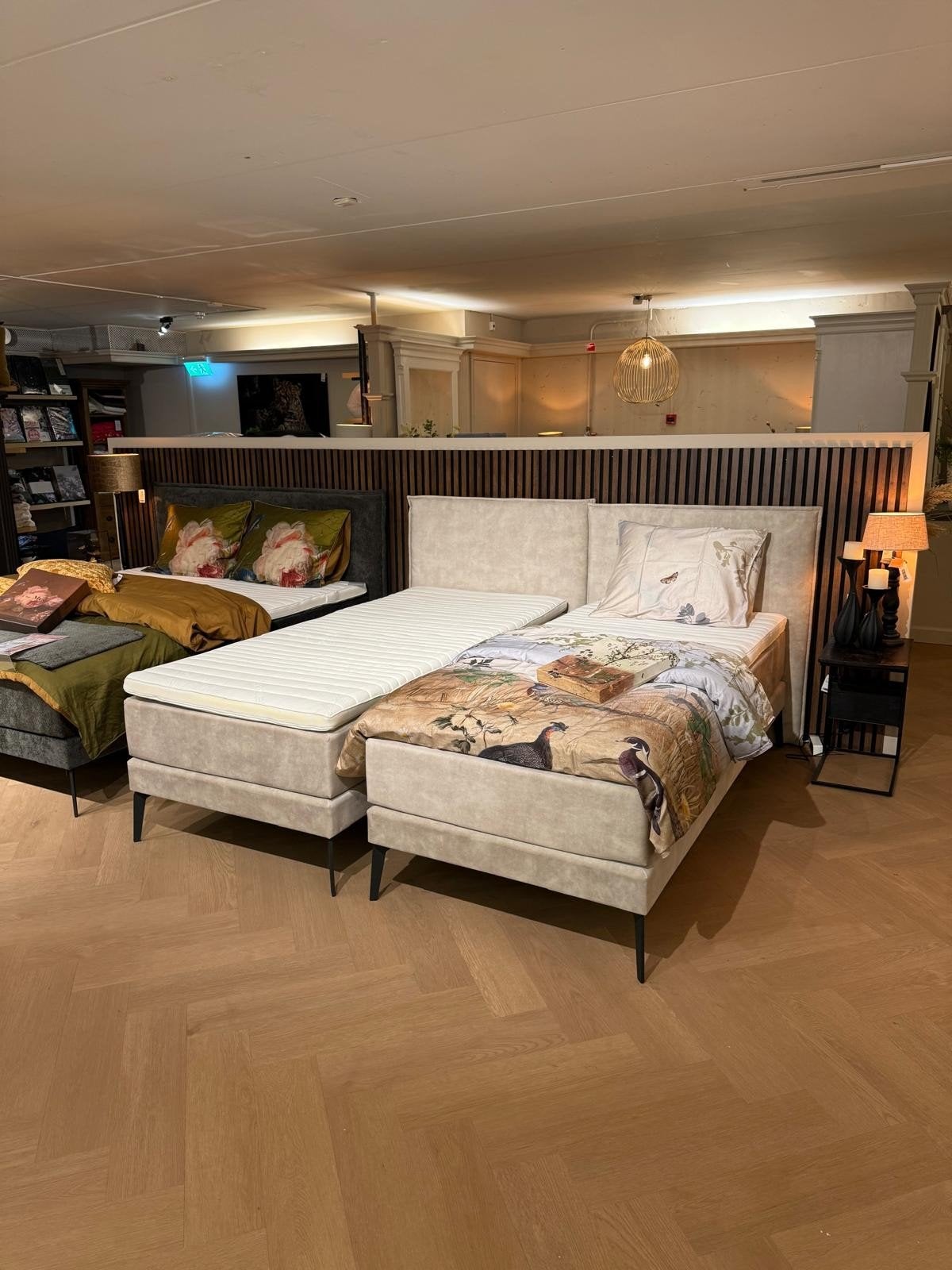 Boxspring jari inclusief topper [1 voorradig], Huis en Inrichting, Slaapkamer | Boxsprings, Ophalen, 90 cm, Eenpersoons, Nieuw