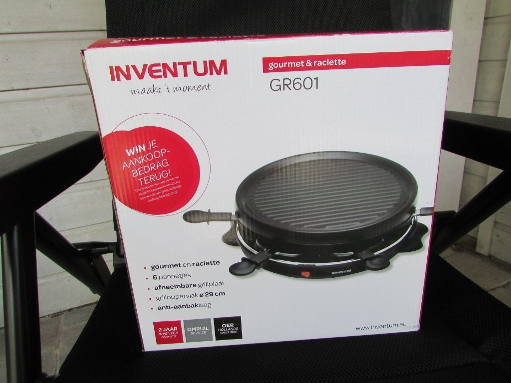Inventum Gourmet & Grill, Witgoed en Apparatuur, Gourmetstellen, Ophalen, Nieuw, 4 t/m 7 personen