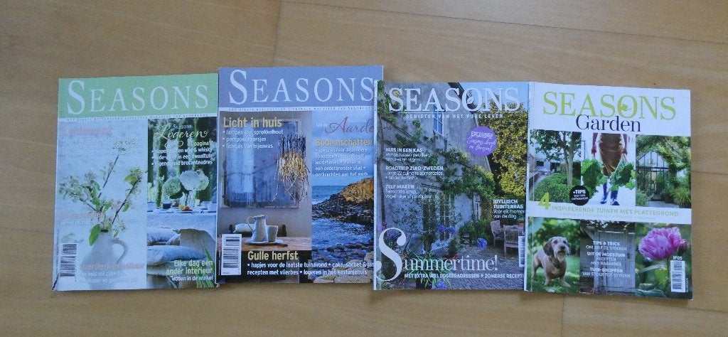 4 Seasons, Ophalen, Gelezen, Overige typen