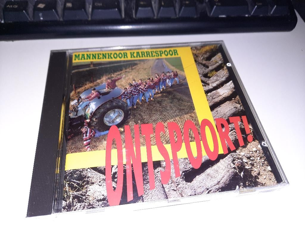 cd Mannenkoor Karrespoor – Ontspoort !, Ophalen, Zo goed als nieuw, Levenslied of Smartlap