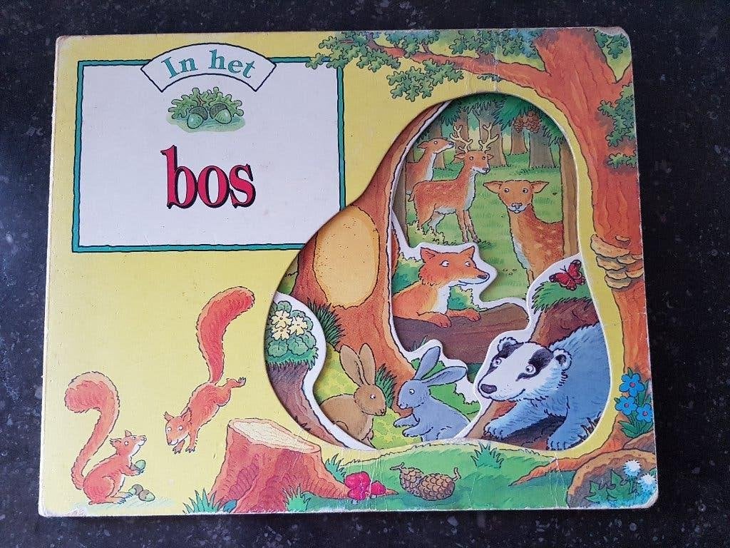 In het bos - Kijkboek voor de kleintjes, Boeken, Gelezen, Steve Cox (Illustraties), Jongen of Meisje, Ophalen of Verzenden