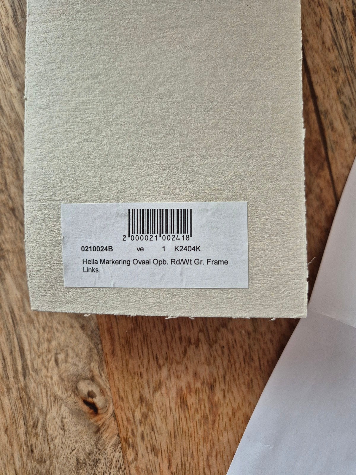 Te koop Hella markering ovaal opbouw 1st., Ophalen of Verzenden, Nieuw