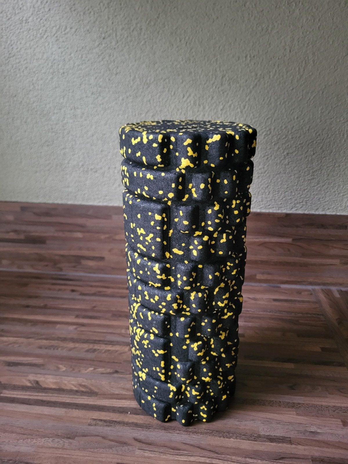 ActiV Touch Foamroller - Zwart/Geel, Ophalen of Verzenden, Zo goed als nieuw, Benen, Foamroller