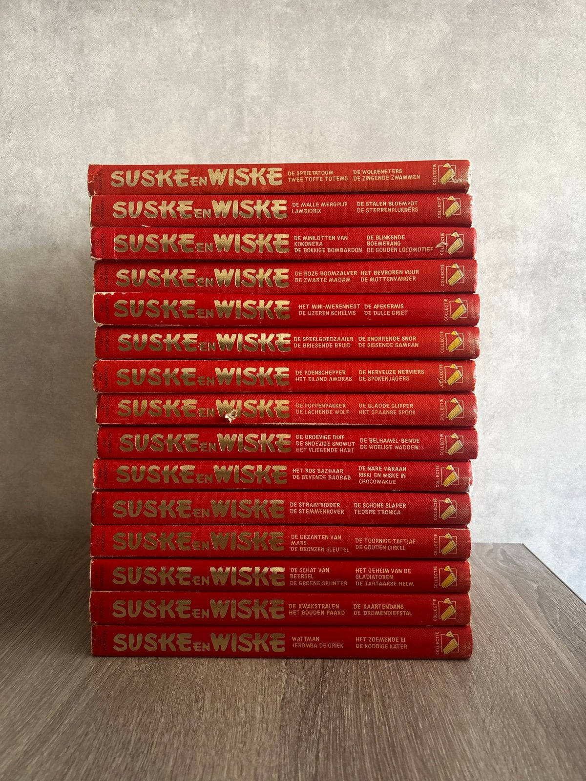 Suske en Wiske Collectie - 15 hardcover boeken, Boeken, Complete serie of reeks, Ophalen of Verzenden, Gelezen