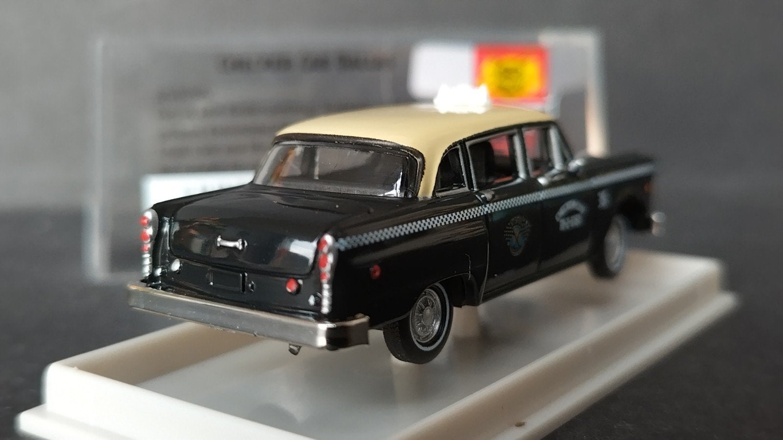 Checker Cab Taxi Dallas 1:87 H0 Brekina Pol, Auto, Verzenden, Nieuw, M