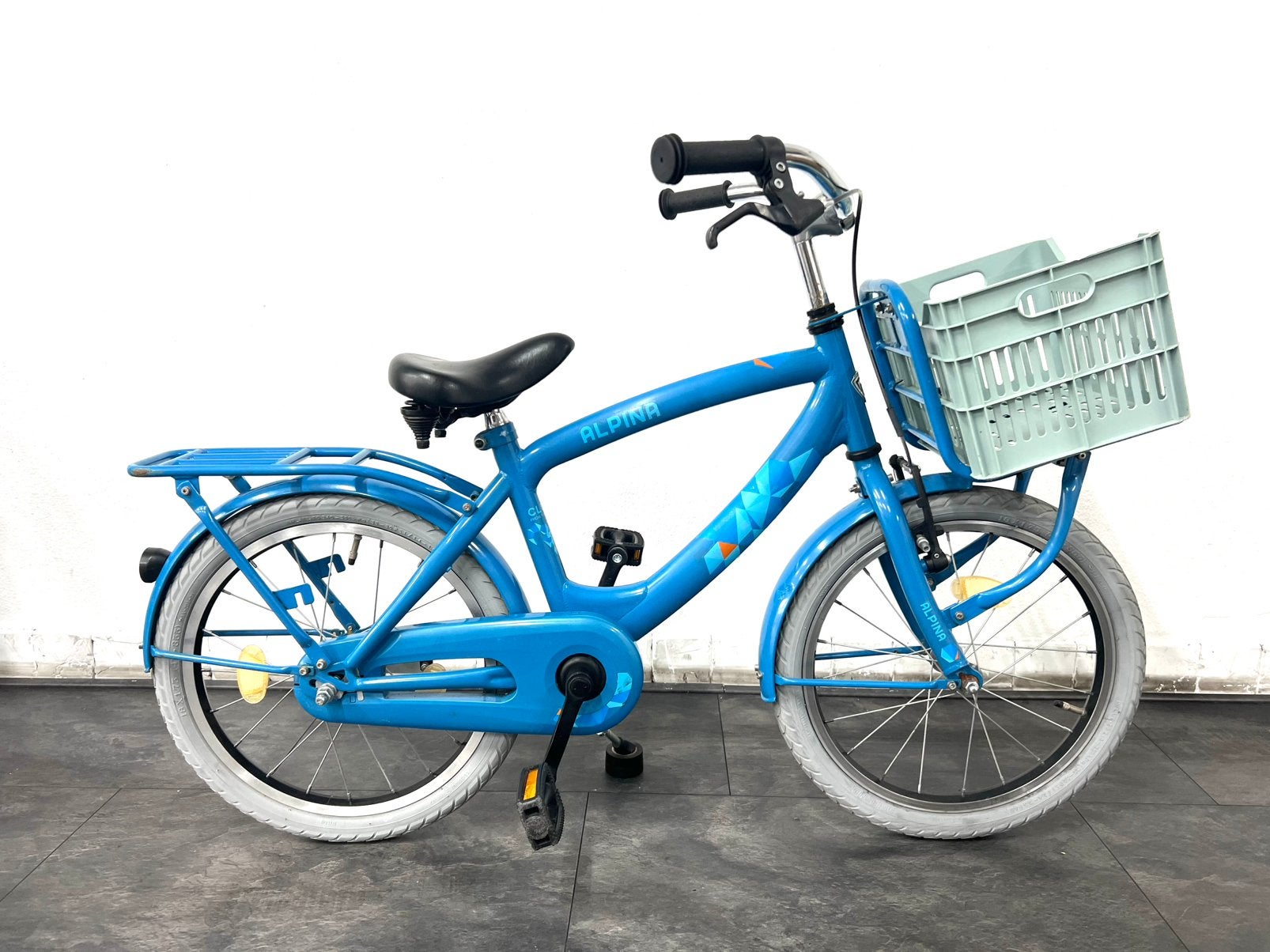 Alpina Jongen Fiets 18 ınch Banden, Ophalen of Verzenden, Zo goed als nieuw, 26 inch of meer, Versnellingen