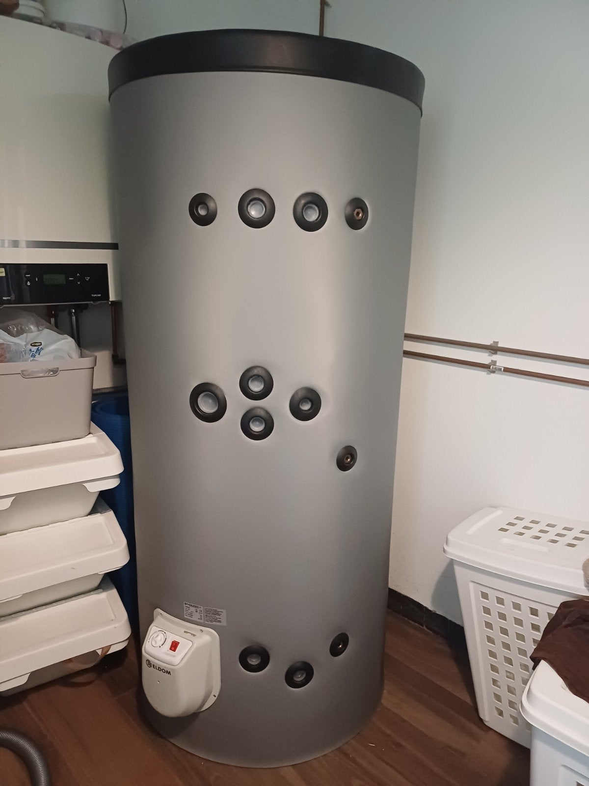 Eldom Boiler FV50080S2 - 465 liter, 3000W. nieuw, Gebruikt, Aardgas, 100 liter of meer, 3 t/m 5 jaar oud