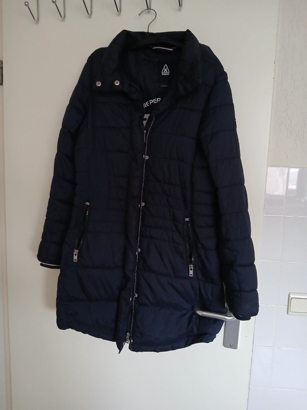 GAASTRA. prachtige dk blauwe Winterjas mt 38, Kleding | Dames, Maat 38/40 (M), Zo goed als nieuw, GAASTRA, Verzenden