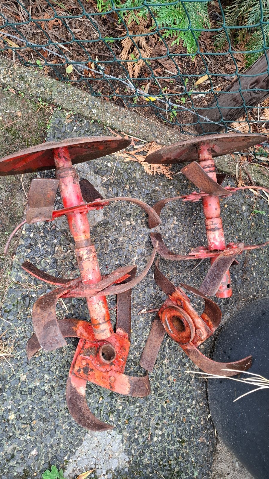 Oude tuinfrees messen - Tuinbewerking, Ophalen, Gebruikt, Cultivator