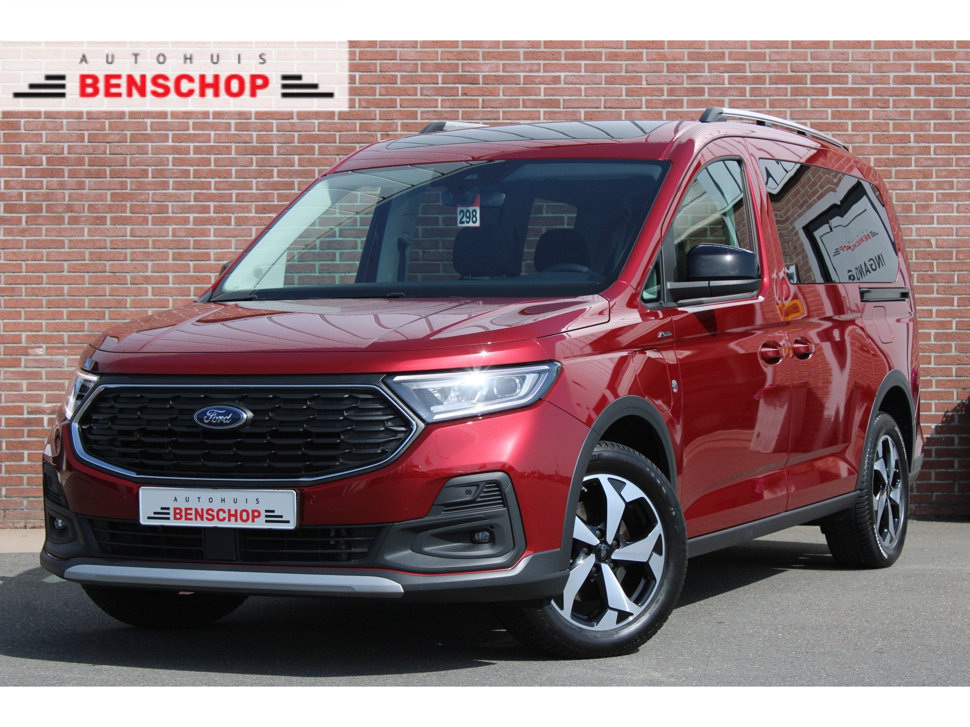 Ford Tourneo Connect 7P 1.5 EcoBoost 150PK PHEV L2 Active |P, Auto's, Automaat, Dealer onderhouden, Stof, Gebruikt