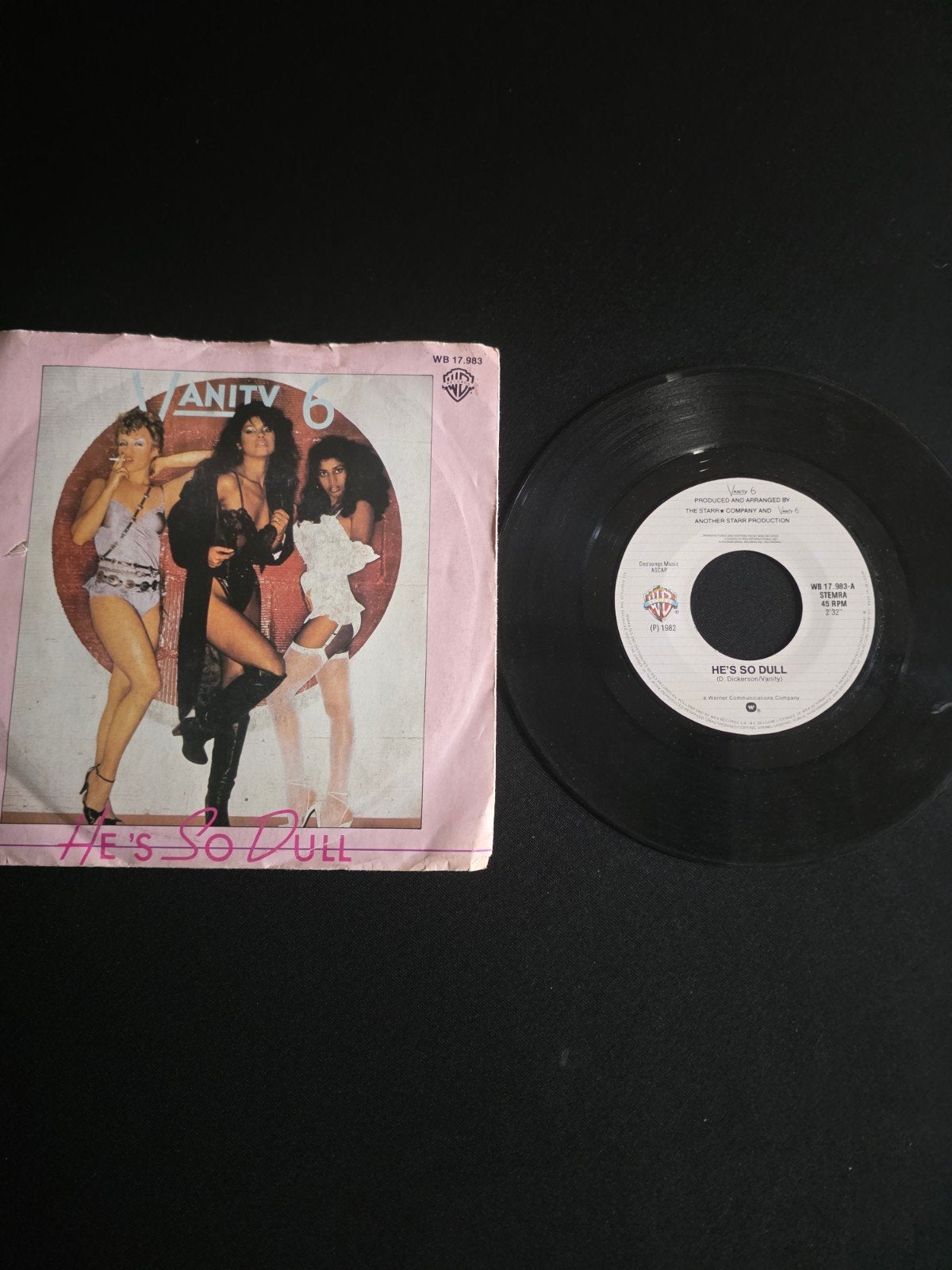 Vanity 6 - He's so dull, Gebruikt, 7 inch, Ophalen of Verzenden, Pop