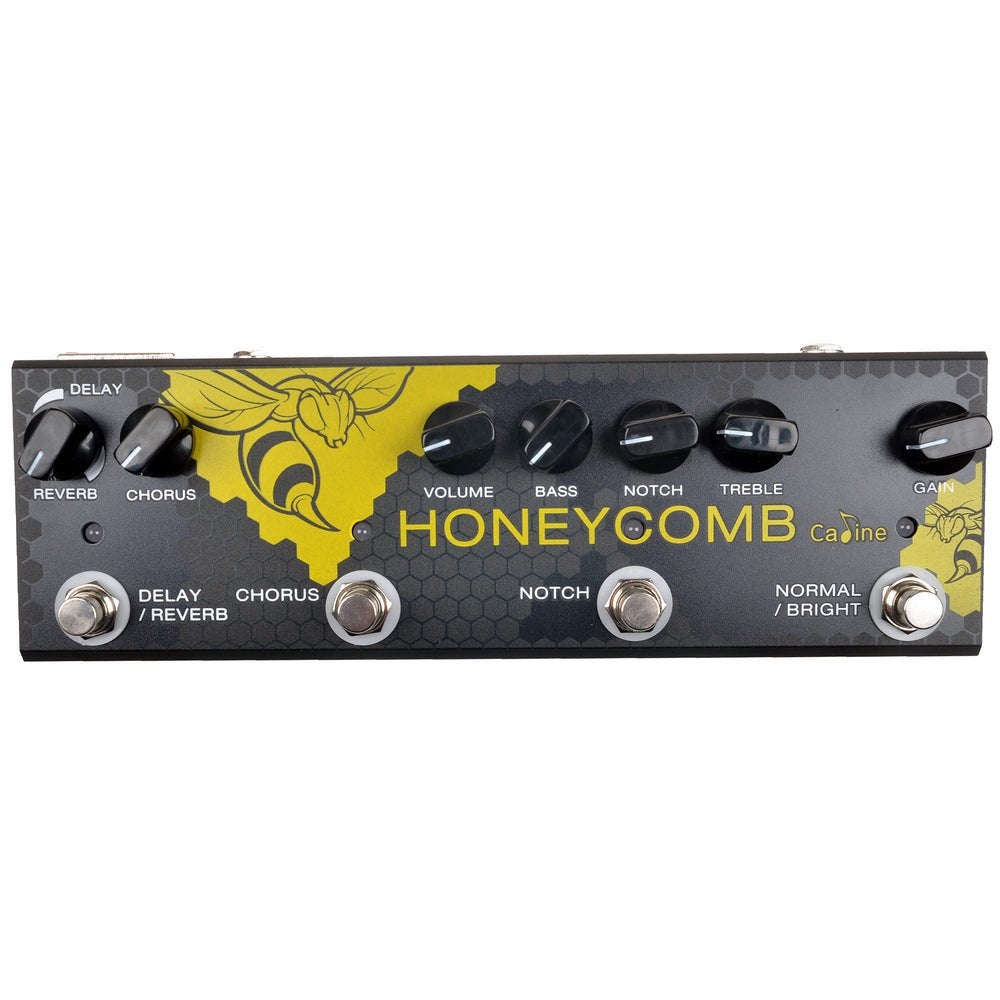 Caline cp-48 honeycomb multi effect voorversterker gitaar, Muziek en Instrumenten, Ophalen of Verzenden, Zo goed als nieuw, Delay of Echo