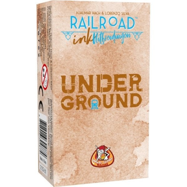 Railroad Ink Uitbreidingen Underground White Goblin Games, White Goblin Games, White Goblin Games, White Goblin Games, Nieuw