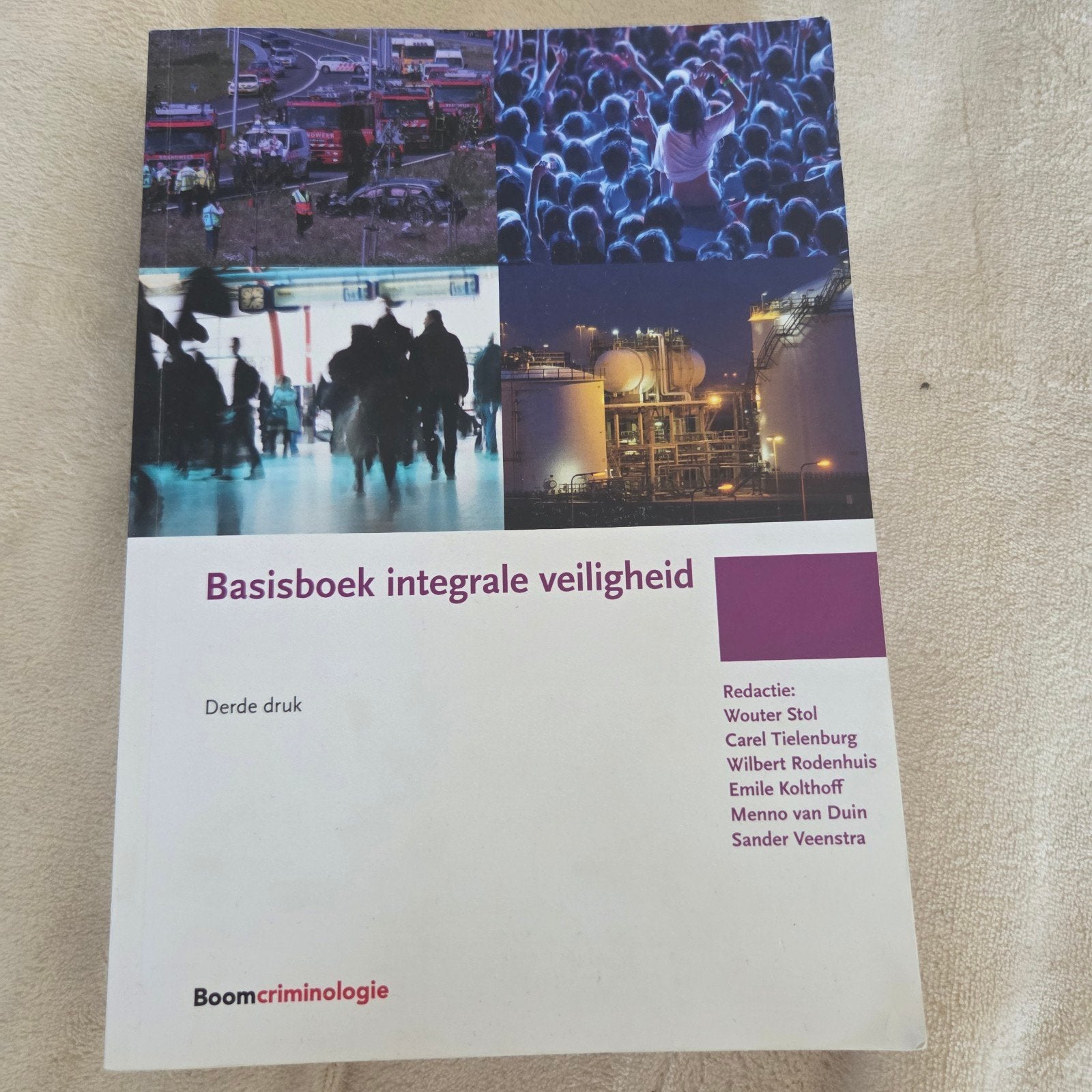 Basisboek integrale veiligheid - 3e druk, Zo goed als nieuw, Gamma, Wouter Stol, Carel Tielenburg, Wilbert Rodenhuis, HBO
