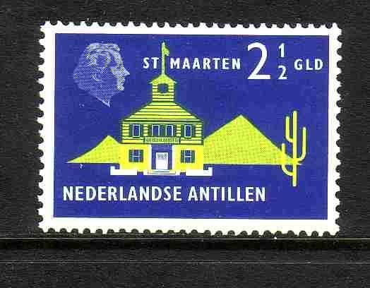Antillen 1958 289 St Maarten 2,5g, Postfris, Ophalen of Verzenden, Postfris