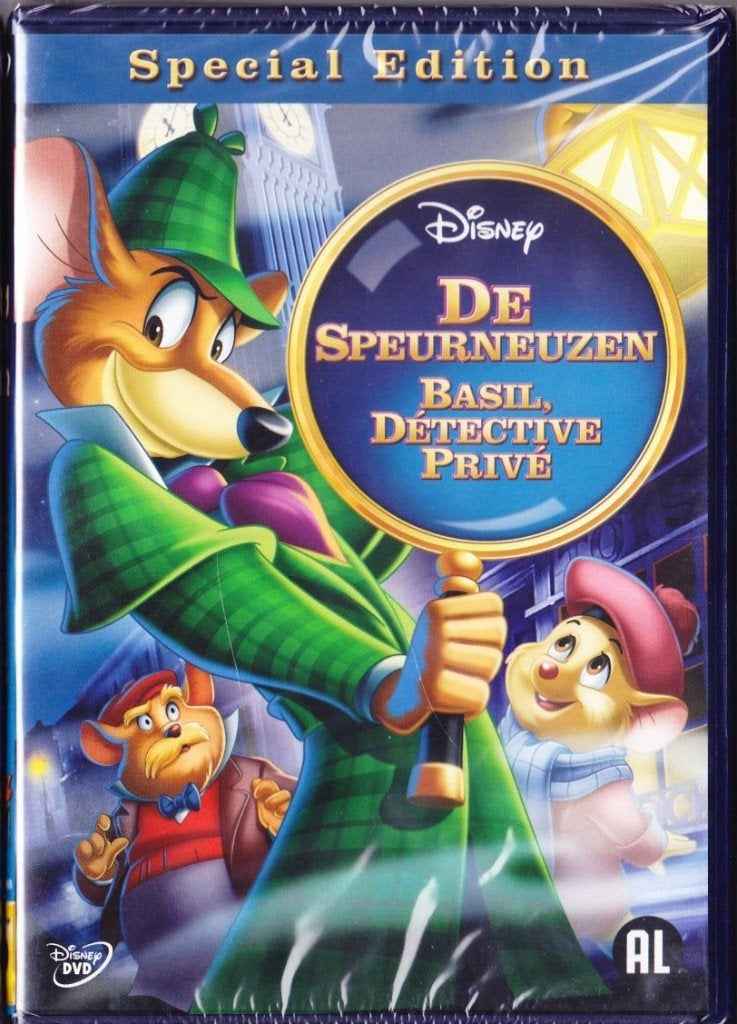 DVD2: De Speurneuzen (Special Edition) Basil detective Privé, Alle leeftijden, Ophalen of Verzenden, Nieuw in verpakking
