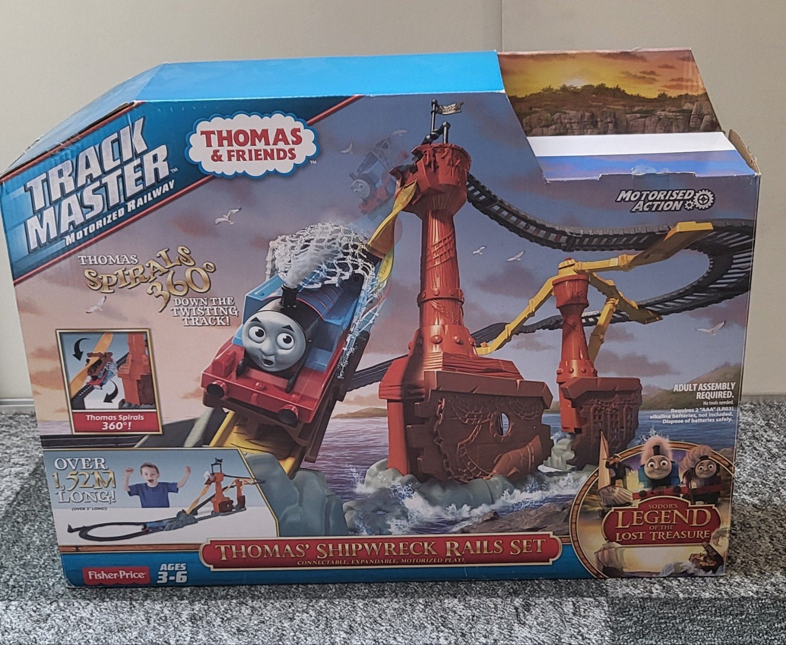 Thomas & Friends TrackMaster Shipwreck Rail Set, Ophalen of Verzenden