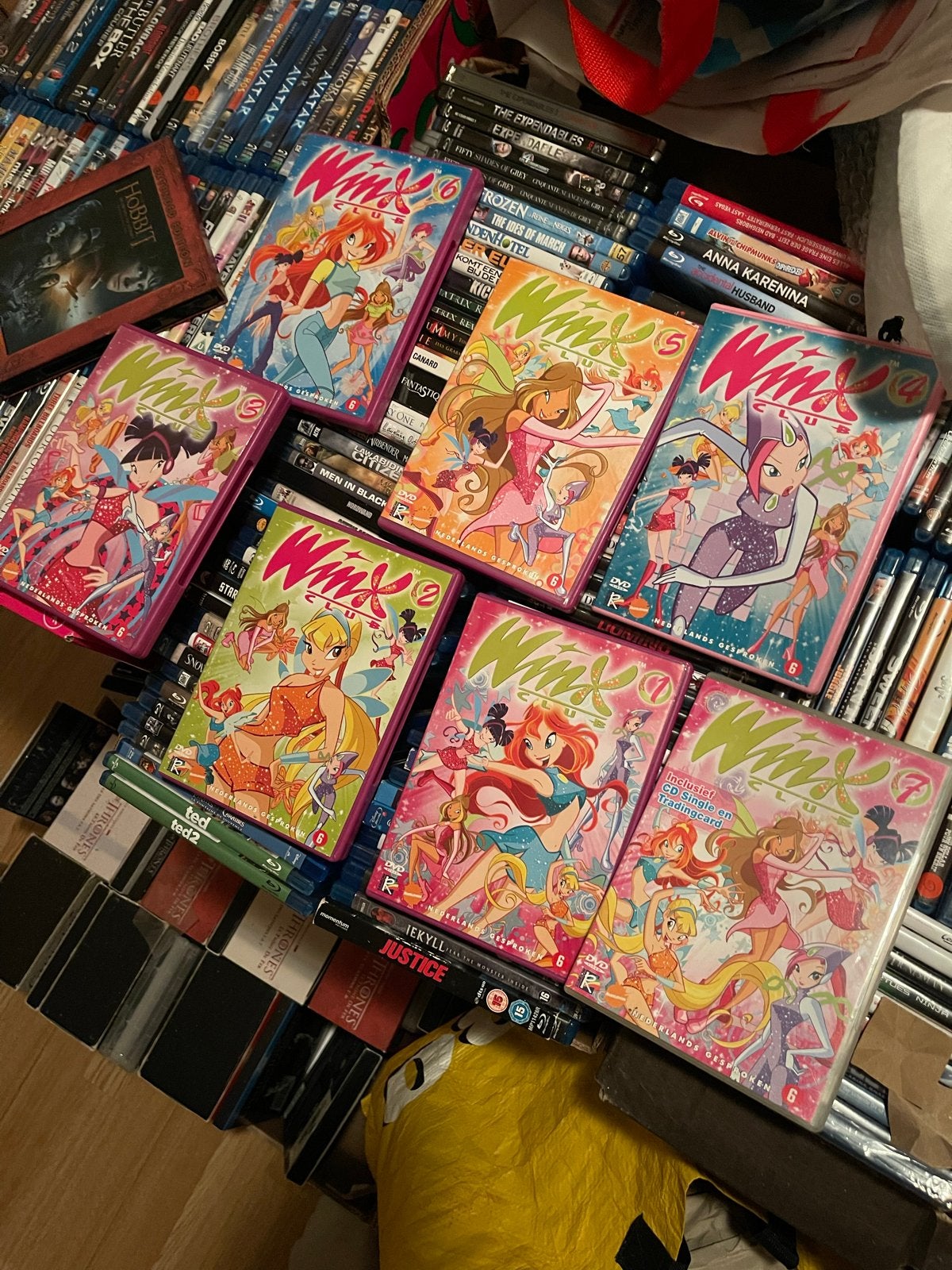 Winx Club DVD collectie - seizoen 1, Animatie, Tv-serie, Vanaf 6 jaar, Gebruikt