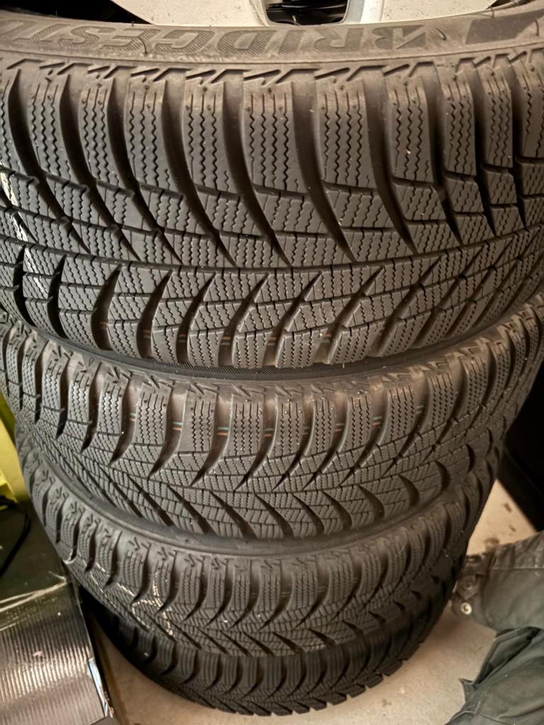 Winterbanden met velg, gebruikt op een Opel, Auto-onderdelen, Ophalen, Gebruikt, 15 inch, Banden en Velgen