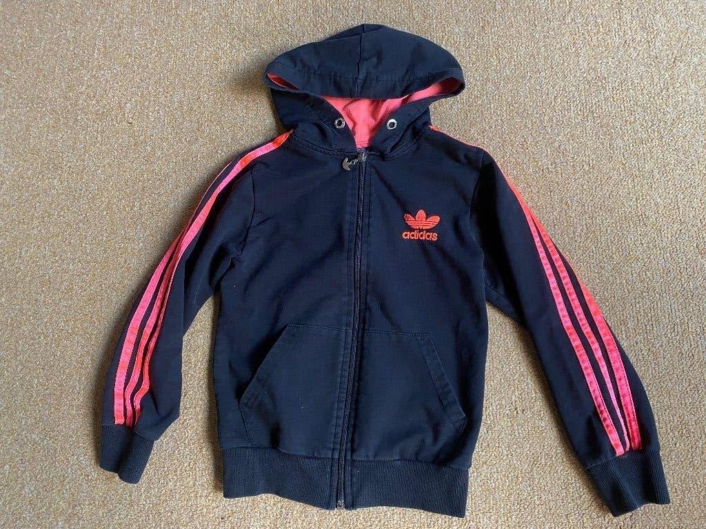 ADIDAS trainingsjasje maat 140, Adidas, Gebruikt, Meisje, Sport- of Zwemkleding