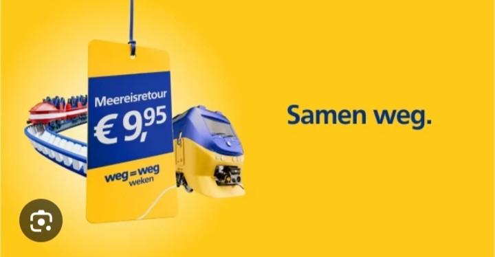 Meereisretour NS geldig t/m 30 juni 2026, Tickets en Kaartjes, Trein, Bus en Vliegtuig, Eén persoon, Trein, Nederland, Kortingskaartje