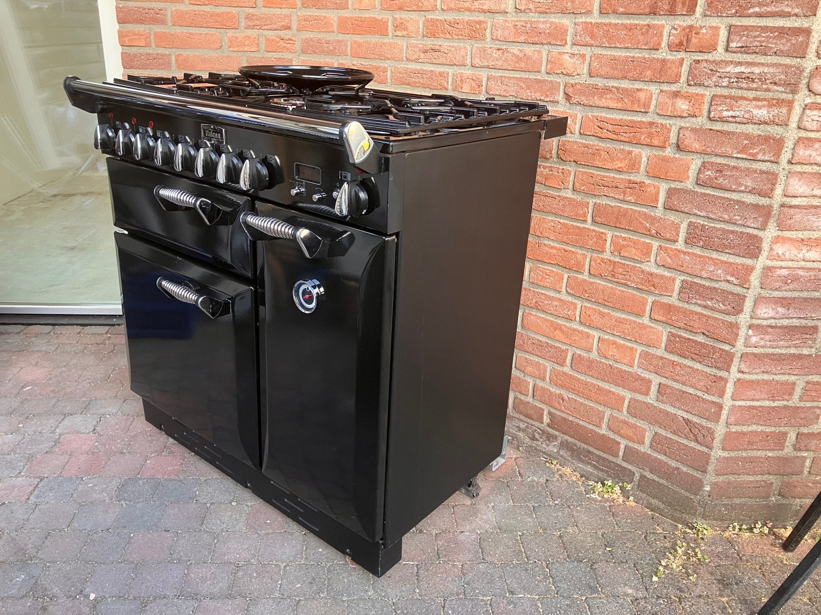 Falcon Elan 90 Dual Fuel – Zwart, Ophalen, Gebruikt, Vrijstaand, Elektrisch