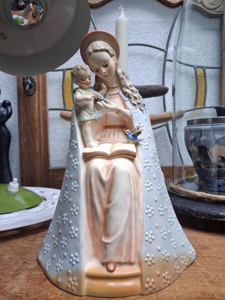 oma's brocante porseleinen hummel mariabeeld / 21 cm hoog, Verzamelen, Ophalen, Gebruikt, Hummel